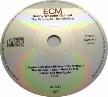 CD Kenny Wheeler Quintet: The Widow In The Window 306874