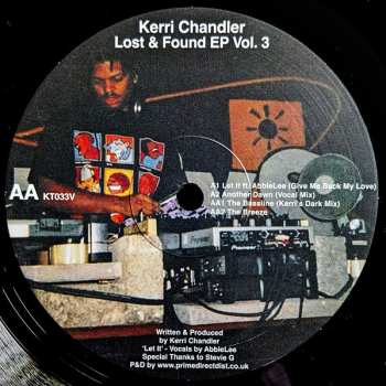 Album Kerri Chandler: Lost & Found EP Vol. 3