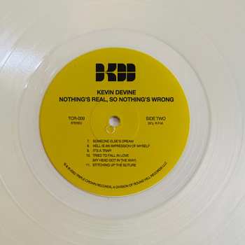 LP Kevin Devine: Nothing's Real, So Nothing's Wrong CLR | LTD 630574