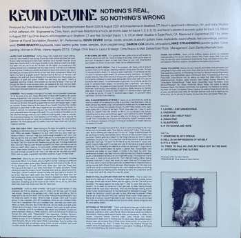 LP Kevin Devine: Nothing's Real, So Nothing's Wrong LTD | CLR 419737