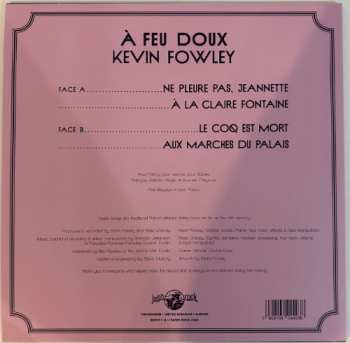 LP Kevin Fowley: À Feu Doux 608820