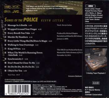 CD Kevyn Lettau: Songs Of The Police 586372