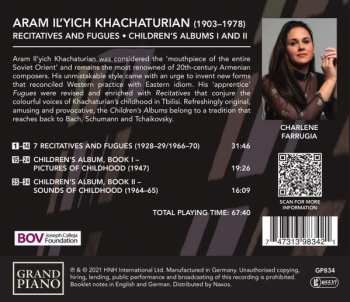 CD Aram Khatchaturian: Recitatives And Fugues; Children's Albums, Books 1-2 570938