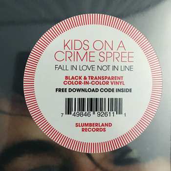 LP Kids On A Crime Spree: Fall In Love Not In Line CLR 610792