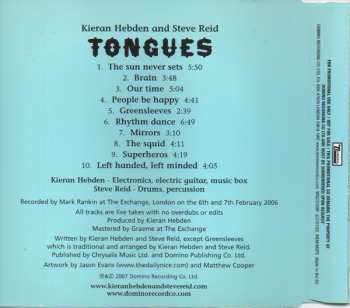 CD Kieran Hebden: Tongues 600494