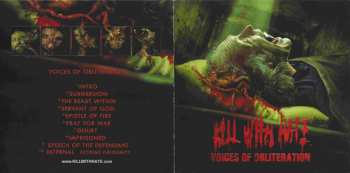 CD Kill With Hate: Voices Of Obliteration 189919