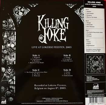 2LP/DVD Killing Joke: Live At Lokerse Feesten, 2003 CLR | DLX | LTD 550112