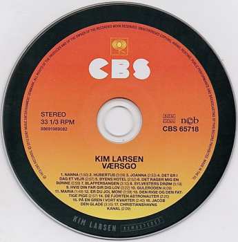 CD Kim Larsen: Værsgo 654446