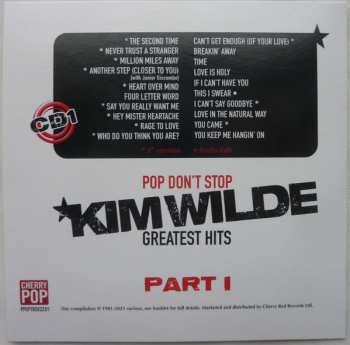 5CD/2DVD/Box Set Kim Wilde: Pop Don't Stop - Greatest Hits 618212