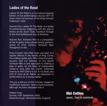 2CD King Crimson: Ladies Of The Road: Live 1971-1972 565957