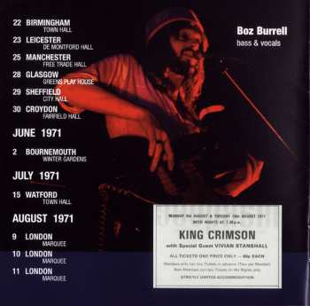 2CD King Crimson: Ladies Of The Road: Live 1971-1972 565957