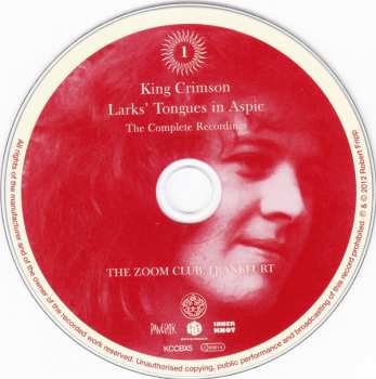 13CD/DVD/Box Set/Blu-ray King Crimson: Larks' Tongues In Aspic (The Complete Recordings) LTD 19705