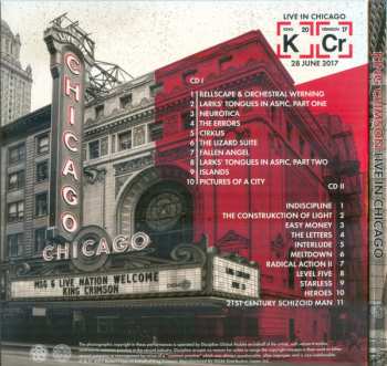 2CD King Crimson: Live In Chicago LTD 612856