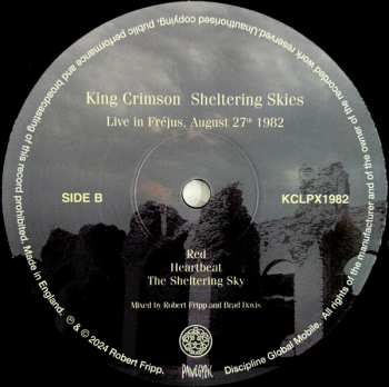 2LP King Crimson: Sheltering Skies (Live In Fréjus, August 27th 1982) 620249