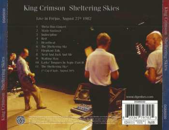 CD King Crimson: Sheltering Skies (Live In Fréjus, August 27th 1982) 622554