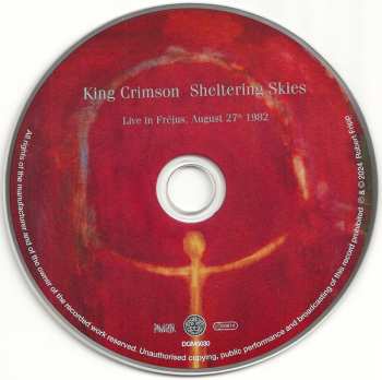 CD King Crimson: Sheltering Skies (Live In Fréjus, August 27th 1982) 622554