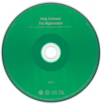 2CD King Crimson: The Nightwatch 592409