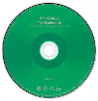 2CD King Crimson: The Nightwatch 592409