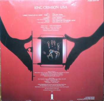 LP King Crimson: USA 653366