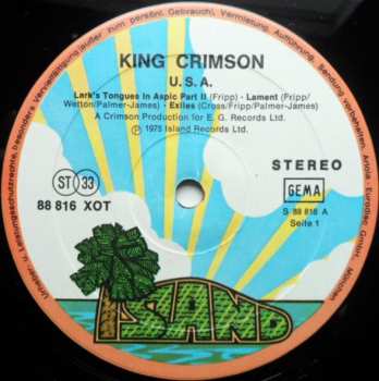 LP King Crimson: USA 653366