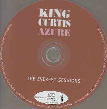 CD King Curtis And His Orchestra: Azure (Everest Sessions) 544127