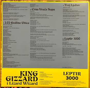 LP King Gizzard And The Lizard Wizard: Leptir 3000 CLR 608400