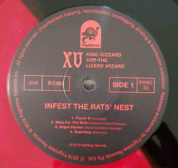 LP King Gizzard And The Lizard Wizard: Infest The Rats' Nest CLR 628242