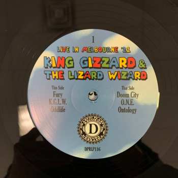 3LP King Gizzard And The Lizard Wizard: Live In Melbourne '21 LTD 421692