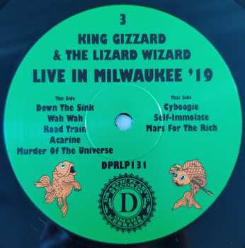 3LP King Gizzard And The Lizard Wizard: Live In Milwaukee '19 445325