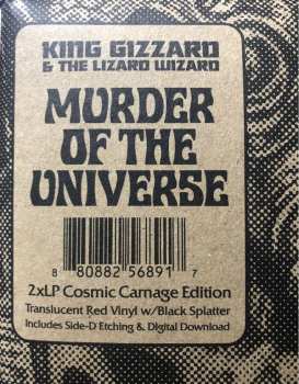 2LP King Gizzard And The Lizard Wizard: Murder Of The Universe CLR | LTD 593794