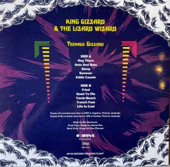 LP King Gizzard And The Lizard Wizard: Teenage Gizzard CLR 609389