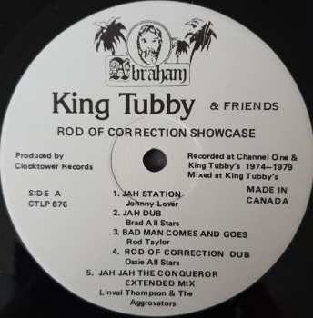 LP King Tubby And Friends: Rod Of Correction Showcase 574727