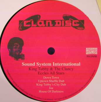 LP King Tubby: Sound System International Dub LP 606529