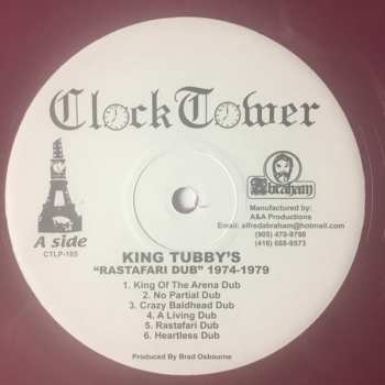 LP King Tubby: King Tubby's "Rastafari Dub" (1974 - 1979) 649007