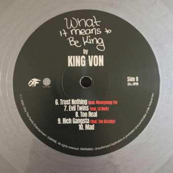 2LP King Von: What It Means To Be King CLR 564270