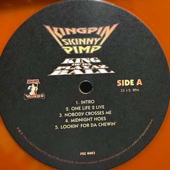 2LP Kingpin Skinny Pimp: King Of Da Playaz Ball CLR | LTD 594639