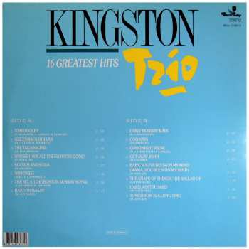 LP Kingston Trio: 16 Greatest Hits 643916