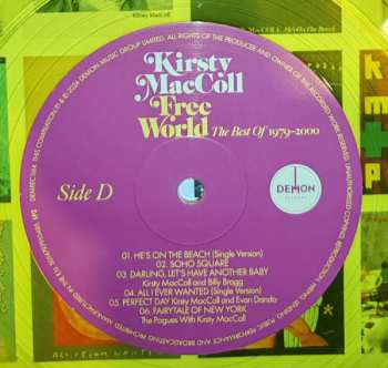 2LP Kirsty MacColl: Free World The Best Of 1979-2000 CLR | LTD 568042