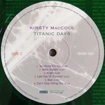 LP Kirsty MacColl: Titanic Days CLR | LTD 585021