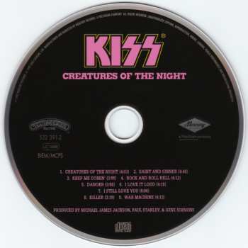 CD Kiss: Creatures Of The Night 46044