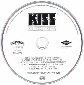 CD Kiss: Dressed To Kill 418216