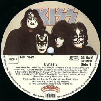 LP Kiss: Dynasty 672402