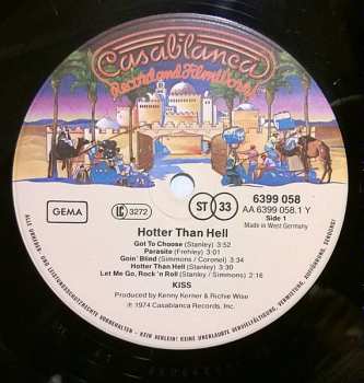 LP Kiss: Hotter Than Hell 647306