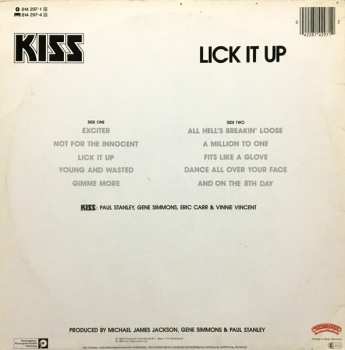 LP Kiss: Lick It Up 630118