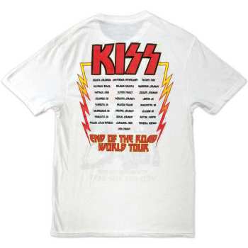 Merch Kiss: Kiss Unisex T-shirt: End Of The Road You Got The Best (back Print) (small) S