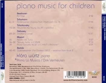 CD Klara Wurtz: Piano Music For Children (Kinderszenen · Children's Corner · Für Elise · Rondo Alla Turca) 187710