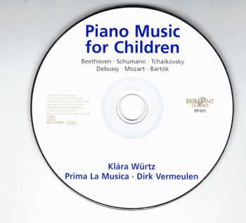 CD Klara Wurtz: Piano Music For Children (Kinderszenen · Children's Corner · Für Elise · Rondo Alla Turca) 187710