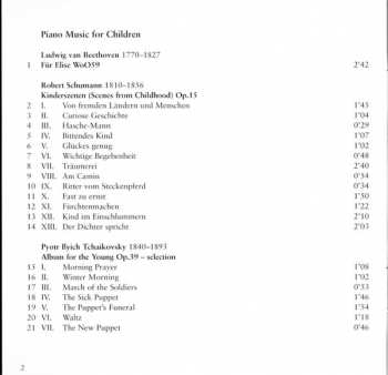 CD Klara Wurtz: Piano Music For Children (Kinderszenen · Children's Corner · Für Elise · Rondo Alla Turca) 187710