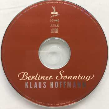 CD Klaus Hoffmann: Berliner Sonntag 380422