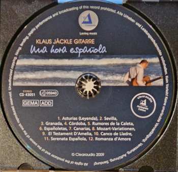 CD Klaus Jäckle: Una Hora Espanola 555870